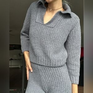 Sincerely Jules Blue Gray Sweater Women's Size XS